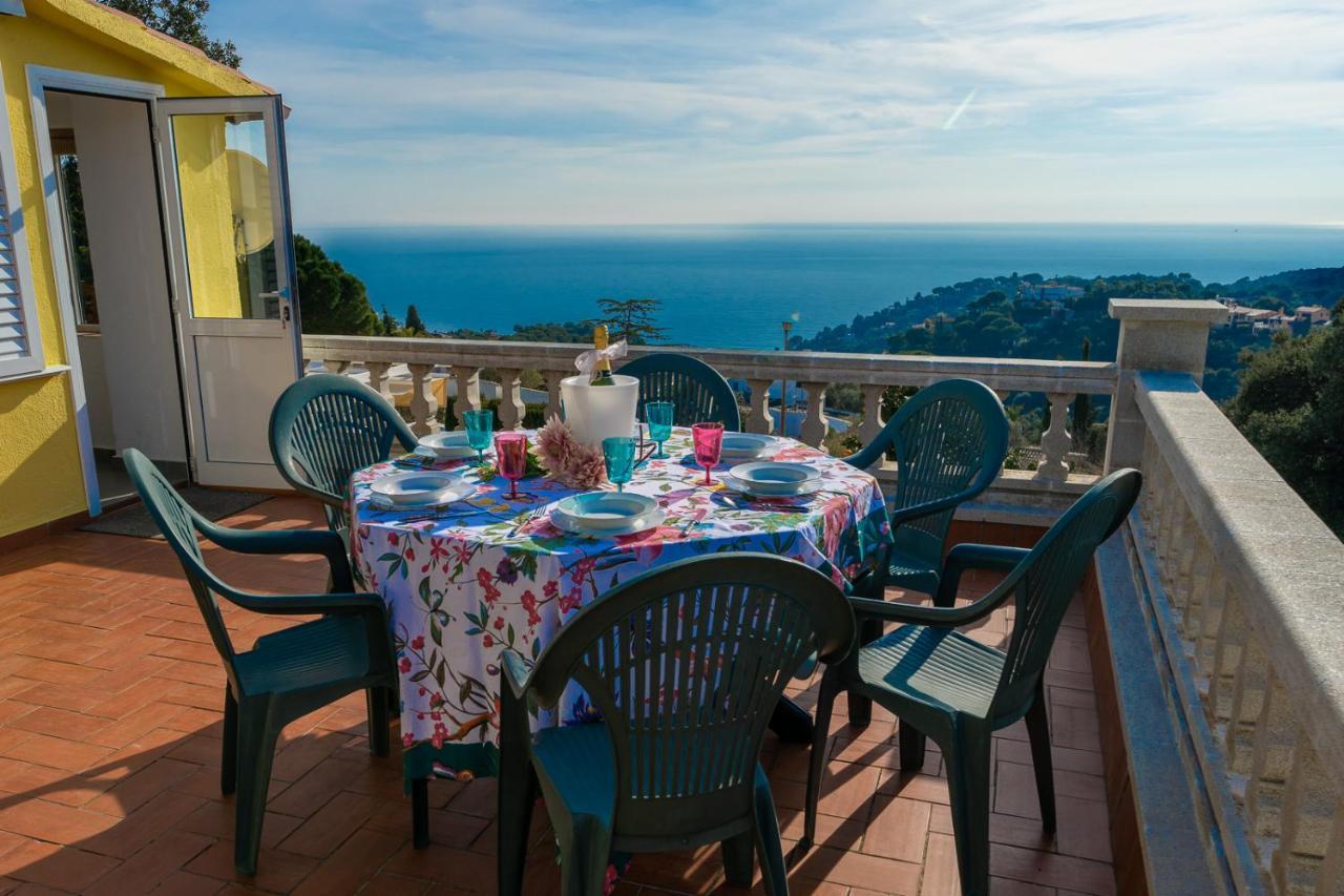 Villa Vista Lux, Piscina Privada Y Zona Exterior Con Vista Mar トッサ・デ・マール エクステリア 写真
