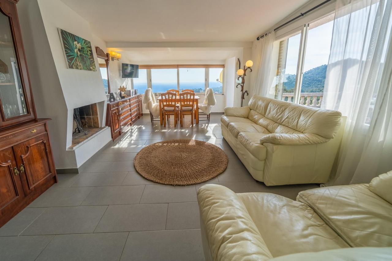 Villa Vista Lux, Piscina Privada Y Zona Exterior Con Vista Mar トッサ・デ・マール エクステリア 写真