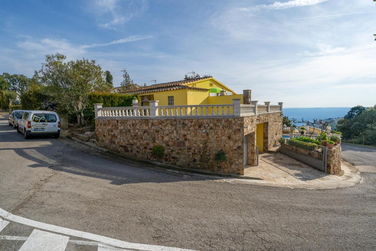 Villa Vista Lux, Piscina Privada Y Zona Exterior Con Vista Mar トッサ・デ・マール エクステリア 写真